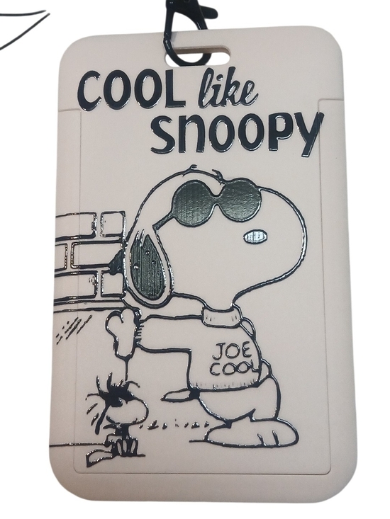 Peanuts Other - Peanuts -Last One NWT, Joe Cool & Woodstock Lanyard, Adjustable Strap, See Thru